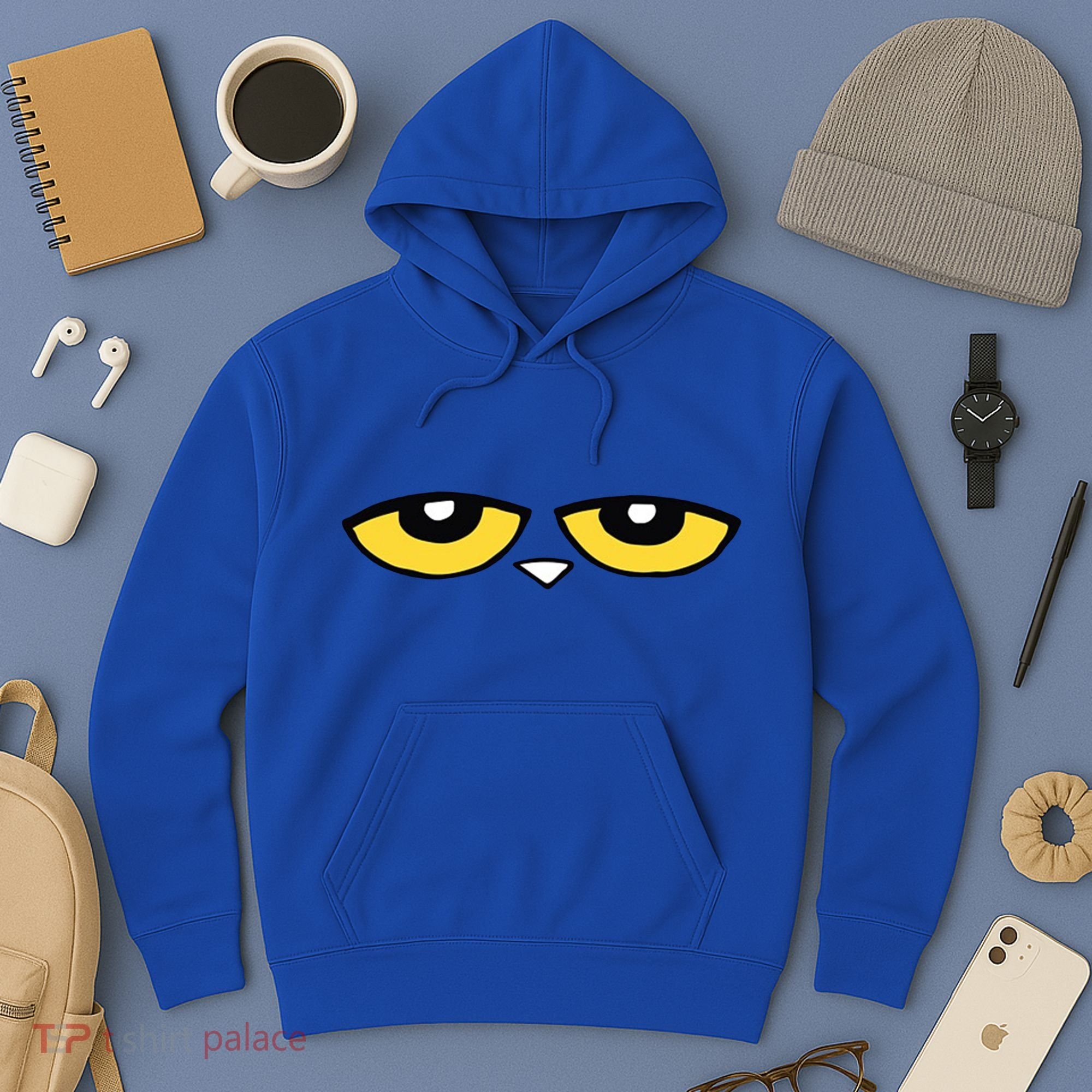 This Is My Book Character Costume Blue Cat Reading Day Hoodie