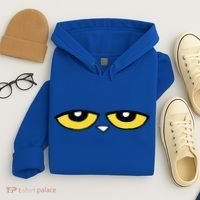 This Is My Book Character Costume Blue Cat Reading Day Hoodie thumb 4