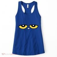 This Is My Book Character Costume Blue Cat Reading Day Women's Tank Top thumb 0
