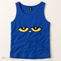 This Is My Book Character Costume Blue Cat Reading Day Tank Top thumb 2