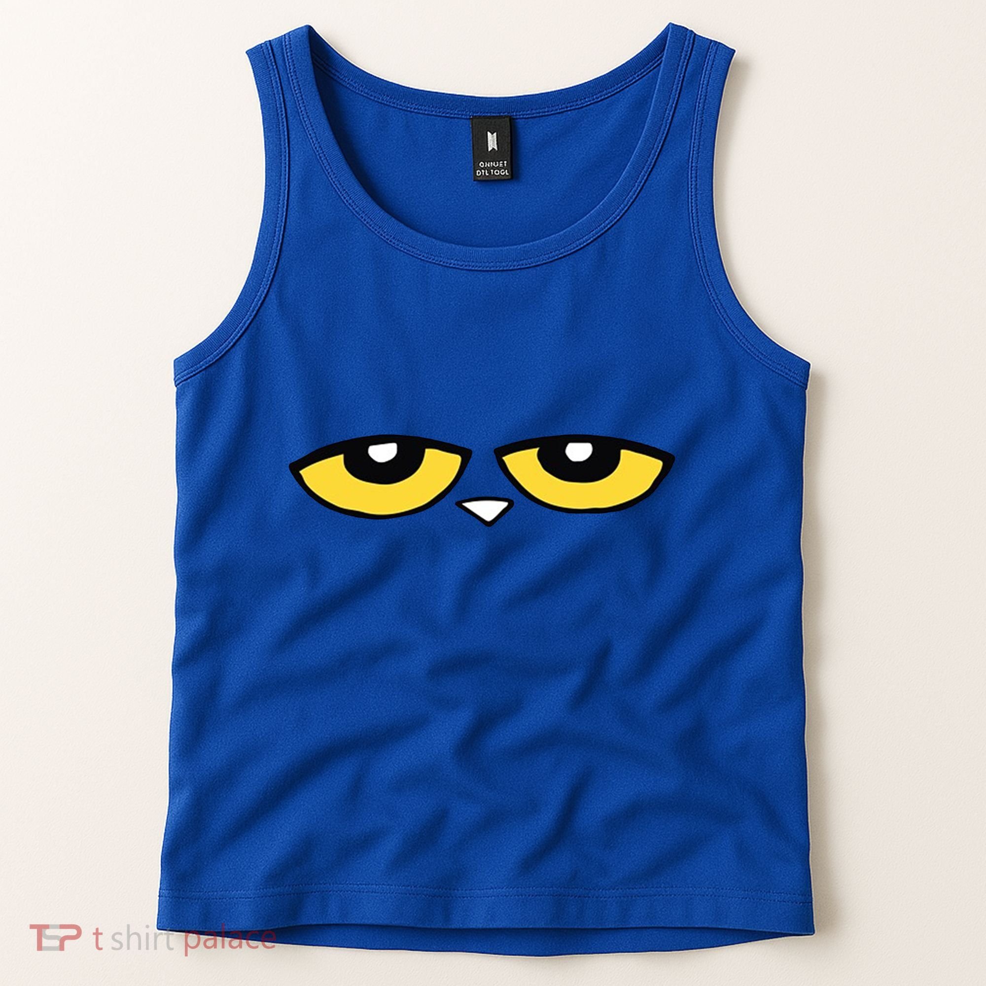 This Is My Book Character Costume Blue Cat Reading Day Tank Top