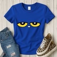 This Is My Book Character Costume Blue Cat Reading Day Women's T-Shirt thumb 3