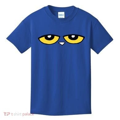 This Is My Book Character Costume Blue Cat Reading Day Kids T-Shirt