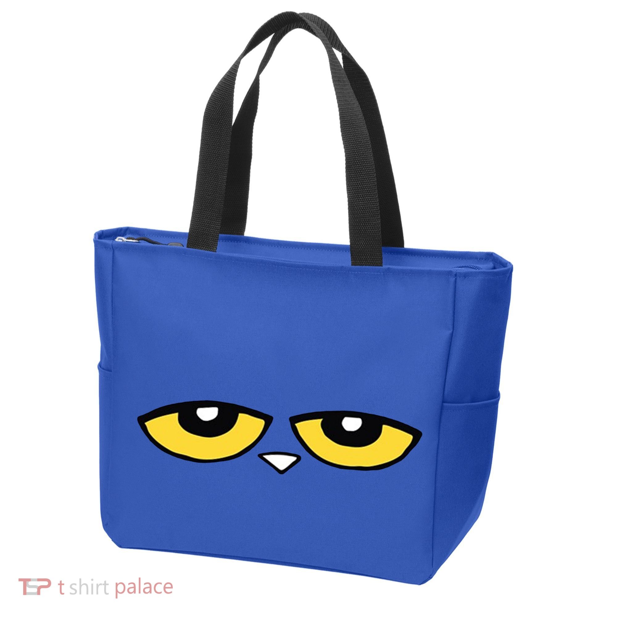 This Is My Book Character Costume Blue Cat Reading Day Tote Bag