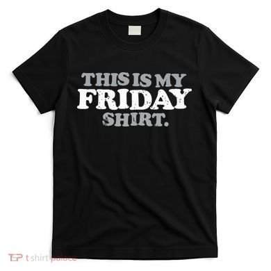 This Is My Friday Funny Vintage Retro Distressed T-Shirt