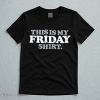 This Is My Friday Funny Vintage Retro Distressed T-Shirt thumb 5