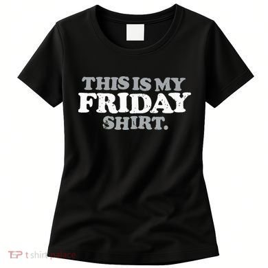 This Is My Friday Funny Vintage Retro Distressed Women's T-Shirt