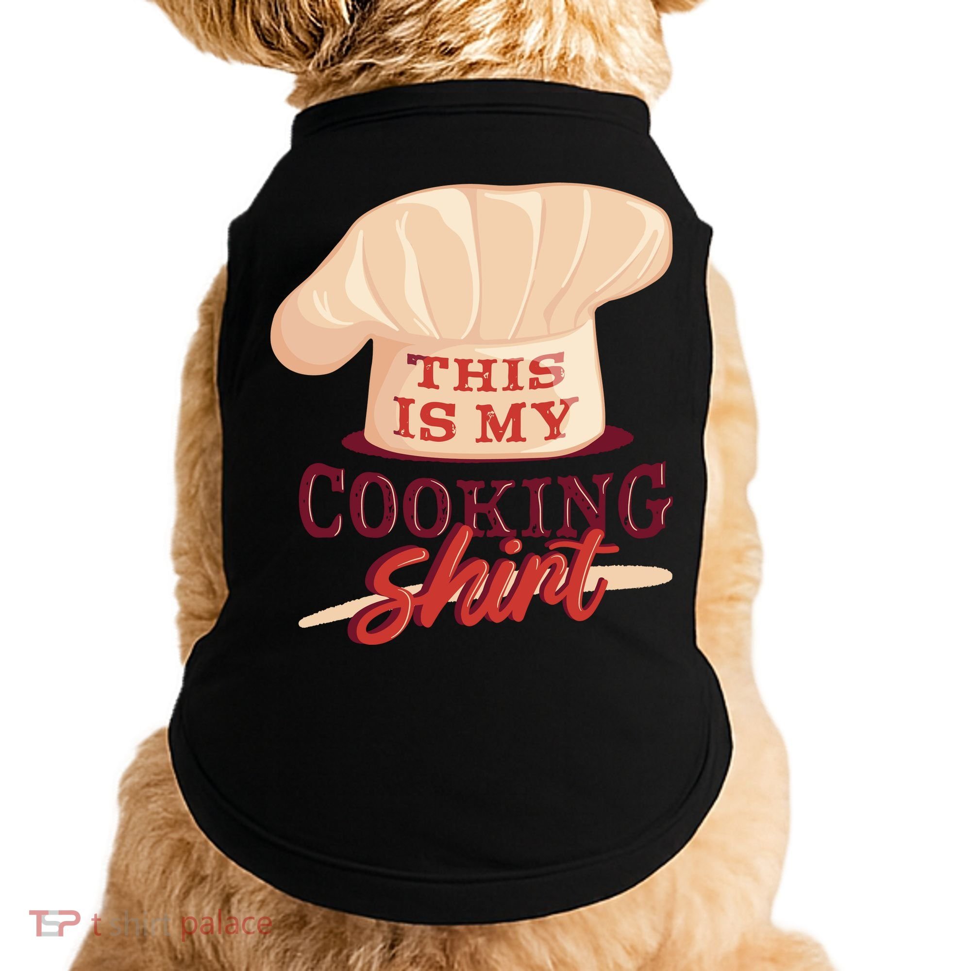 This Is My Cooking Shirt Chef Doggie Tank