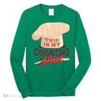 This Is My Cooking Shirt Chef Long Sleeve Shirt thumb 0
