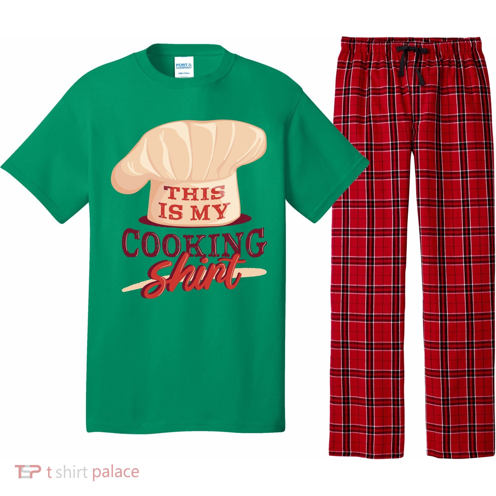 This Is My Cooking Shirt Chef Pajama Set
