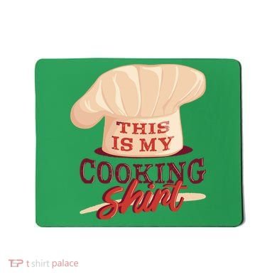 This Is My Cooking Shirt Chef Mousepad