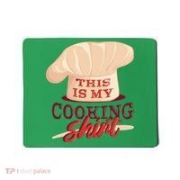 This Is My Cooking Shirt Chef Mousepad thumb 0