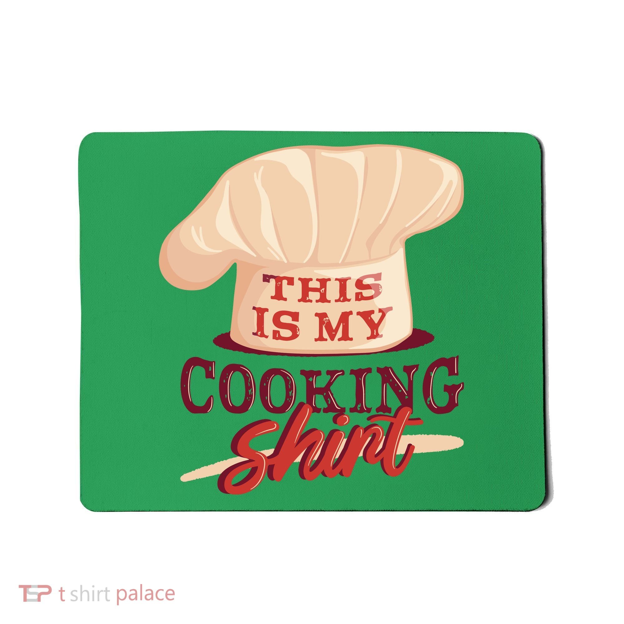 This Is My Cooking Shirt Chef Mousepad