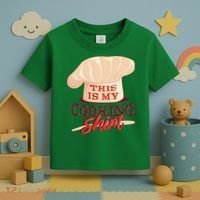 This Is My Cooking Shirt Chef Toddler T-Shirt thumb 3