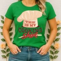 This Is My Cooking Shirt Chef Women's T-Shirt thumb 2