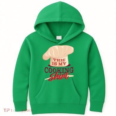 This Is My Cooking Shirt Chef Kids Hoodie