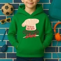 This Is My Cooking Shirt Chef Kids Hoodie thumb 2