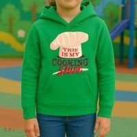 This Is My Cooking Shirt Chef Kids Hoodie thumb 3