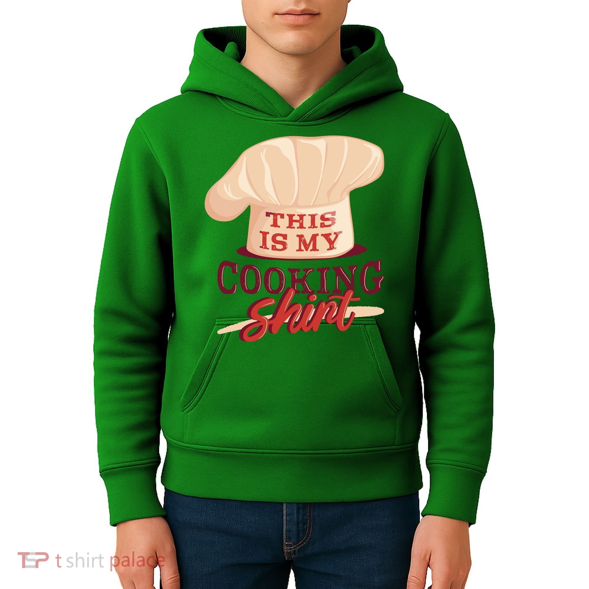This Is My Cooking Shirt Chef Kids Hoodie