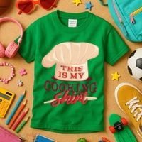 This Is My Cooking Shirt Chef Kids T-Shirt thumb 3