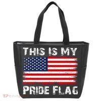 This Is My Pride Flag USA Patriotic American Tote Bag thumb 0