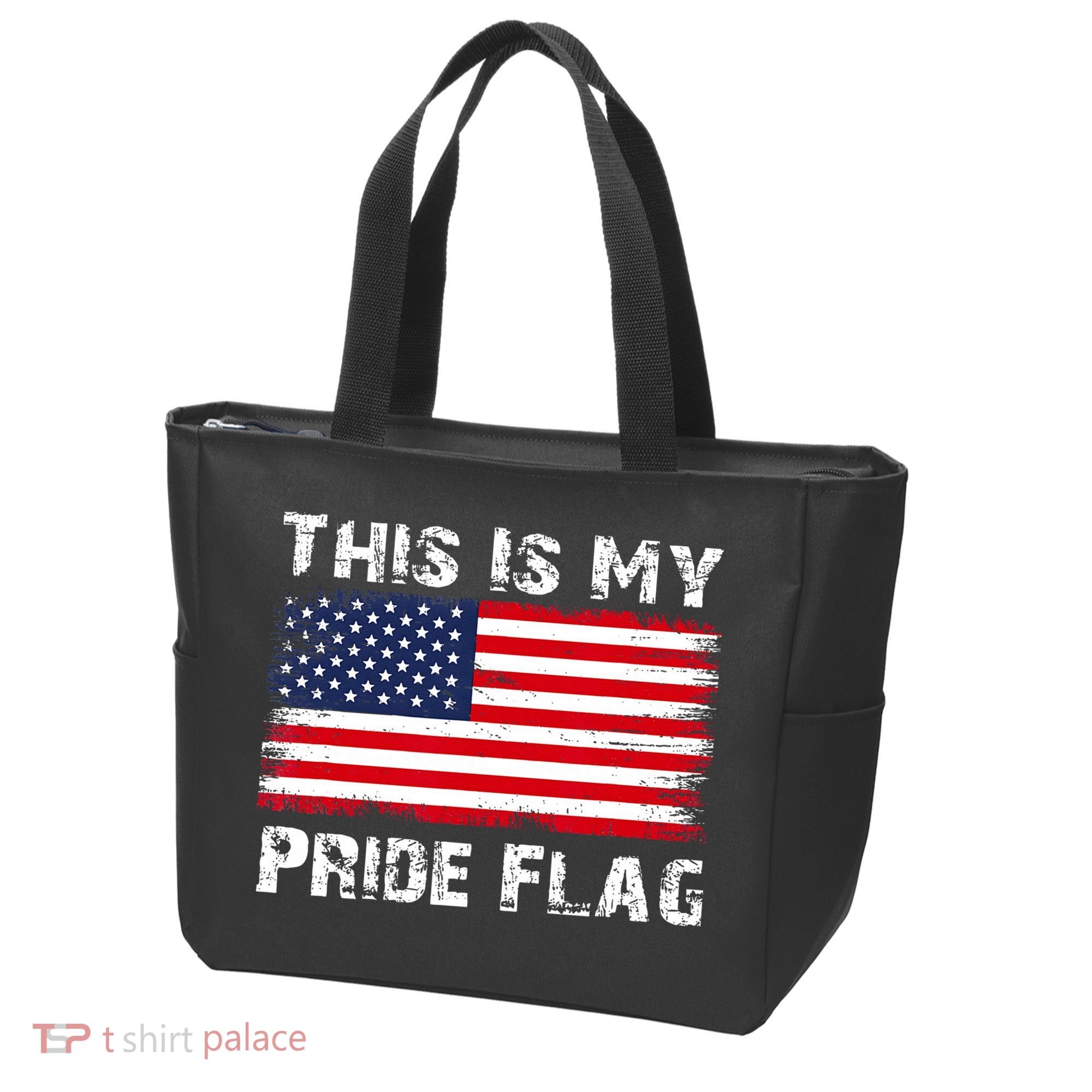 This Is My Pride Flag USA Patriotic American Tote Bag
