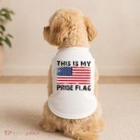 This Is My Pride Flag USA Patriotic American Doggie Tank thumb 2