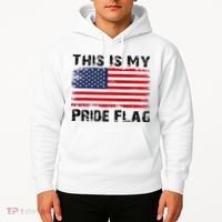 This Is My Pride Flag USA Patriotic American Hoodie thumb 2