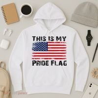 This Is My Pride Flag USA Patriotic American Hoodie thumb 3