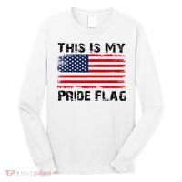 This Is My Pride Flag USA Patriotic American Long Sleeve Shirt thumb 0