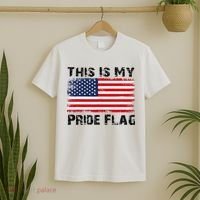 This Is My Pride Flag USA Patriotic American T-Shirt thumb 2