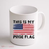 This Is My Pride Flag USA Patriotic American Coffee Mug thumb 1