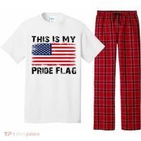 This Is My Pride Flag USA Patriotic American Pajama Set thumb 0