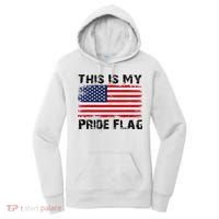 This Is My Pride Flag USA Patriotic American Women's Hoodie thumb 0