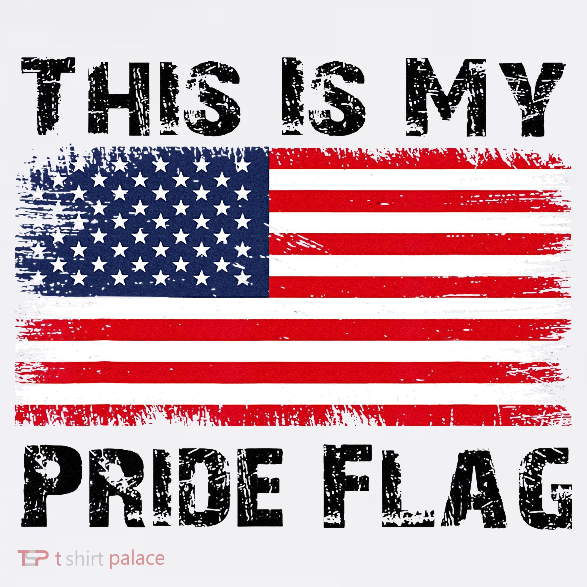 This Is My Pride Flag USA Patriotic American Women's Tank Top