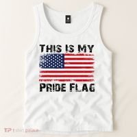 This Is My Pride Flag USA Patriotic American Tank Top thumb 2