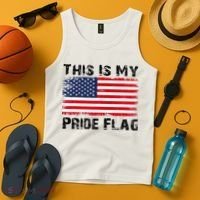 This Is My Pride Flag USA Patriotic American Tank Top thumb 4
