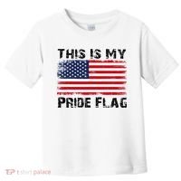 This Is My Pride Flag USA Patriotic American Toddler T-Shirt thumb 0