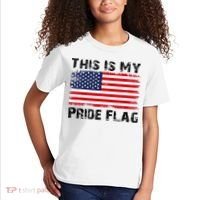 This Is My Pride Flag USA Patriotic American Kids T-Shirt thumb 2