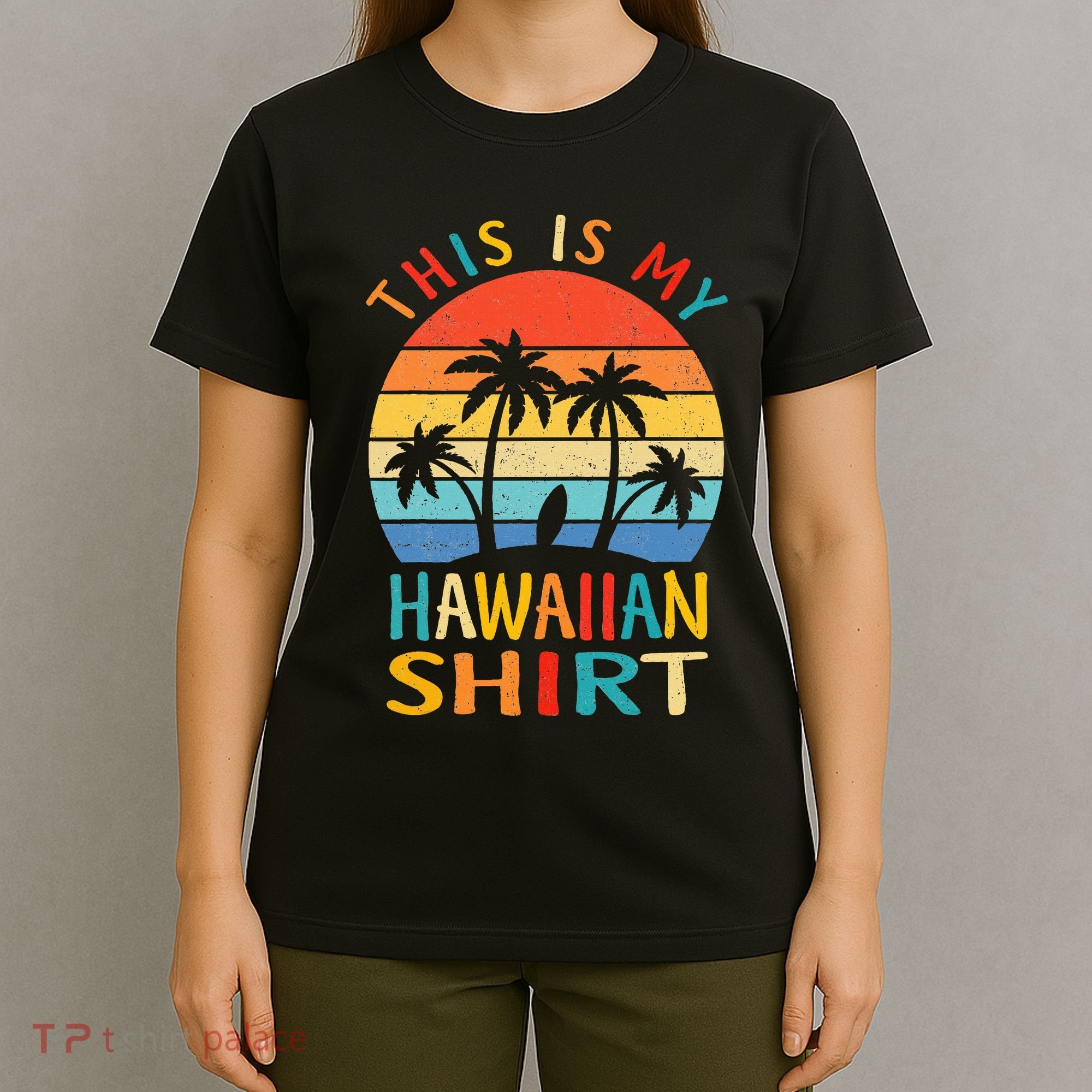 This Is My Hawaiian Tropical Luau Costume Party Hawaii T-Shirt