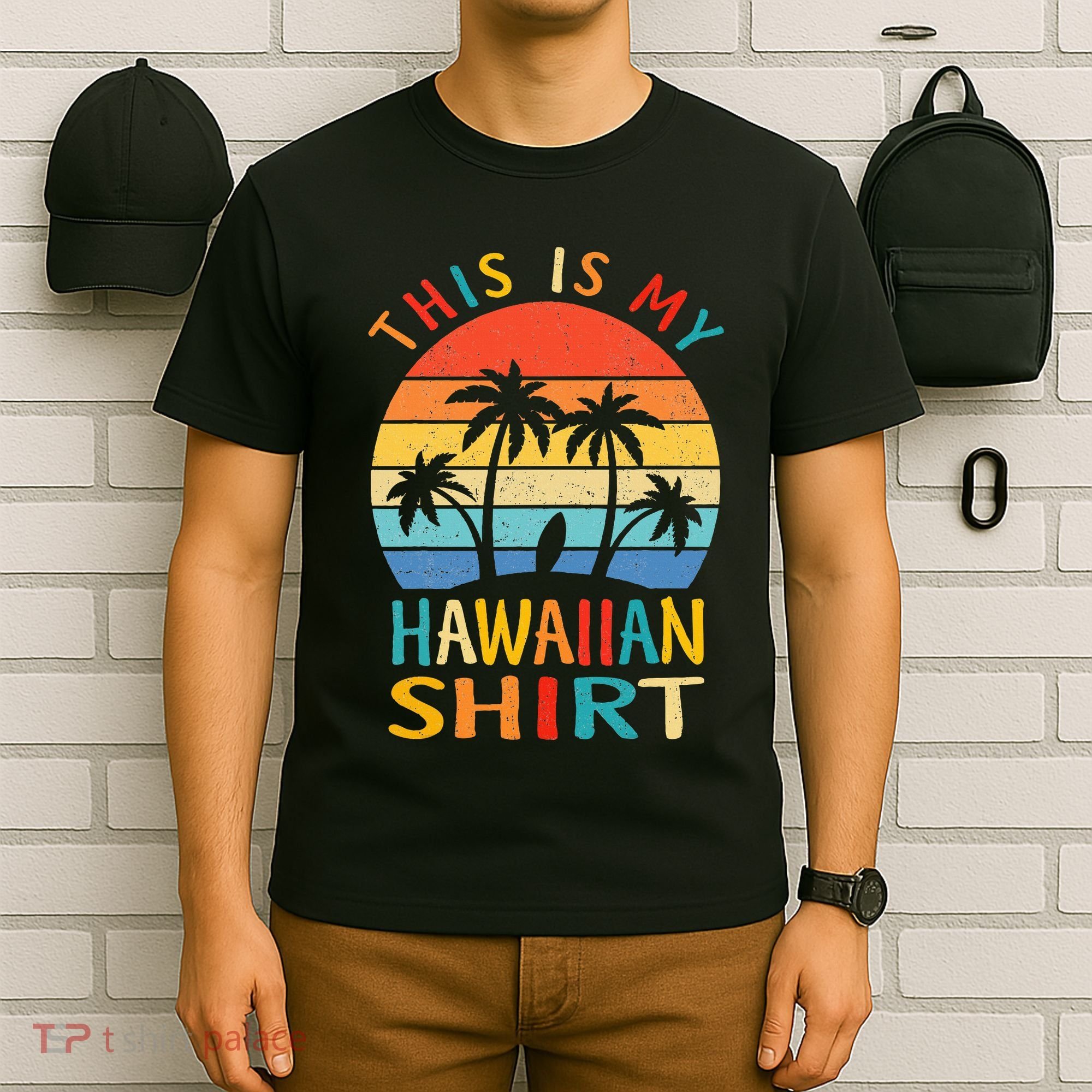 This Is My Hawaiian Tropical Luau Costume Party Hawaii T-Shirt