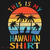 This Is My Hawaiian Tropical Luau Costume Party Hawaii Women's Hoodie thumb 2