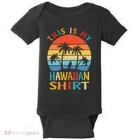 This Is My Hawaiian Tropical Luau Costume Party Hawaii Baby Bodysuit thumb 0