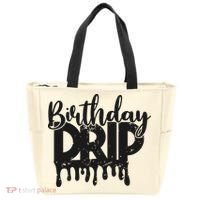 This Is My Birthday Drip Tote Bag thumb 0