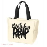 This Is My Birthday Drip Tote Bag thumb 3