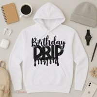 This Is My Birthday Drip Hoodie thumb 3