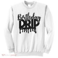 This Is My Birthday Drip Sweatshirt thumb 0