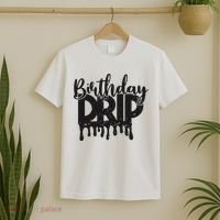 This Is My Birthday Drip T-Shirt thumb 2