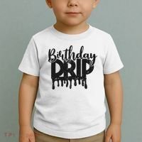 This Is My Birthday Drip Toddler T-Shirt thumb 2