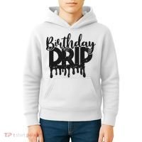 This Is My Birthday Drip Kids Hoodie thumb 4